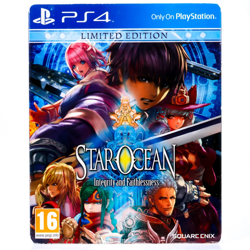 Star Ocean: Integrity and Faithlessness - Limited Edition (Steelbook) - PS4 spill