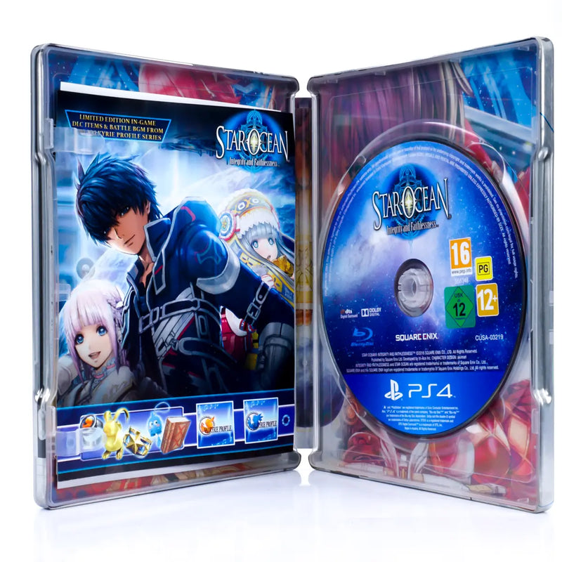 Star Ocean: Integrity and Faithlessness - Limited Edition (Steelbook) - PS4 spill
