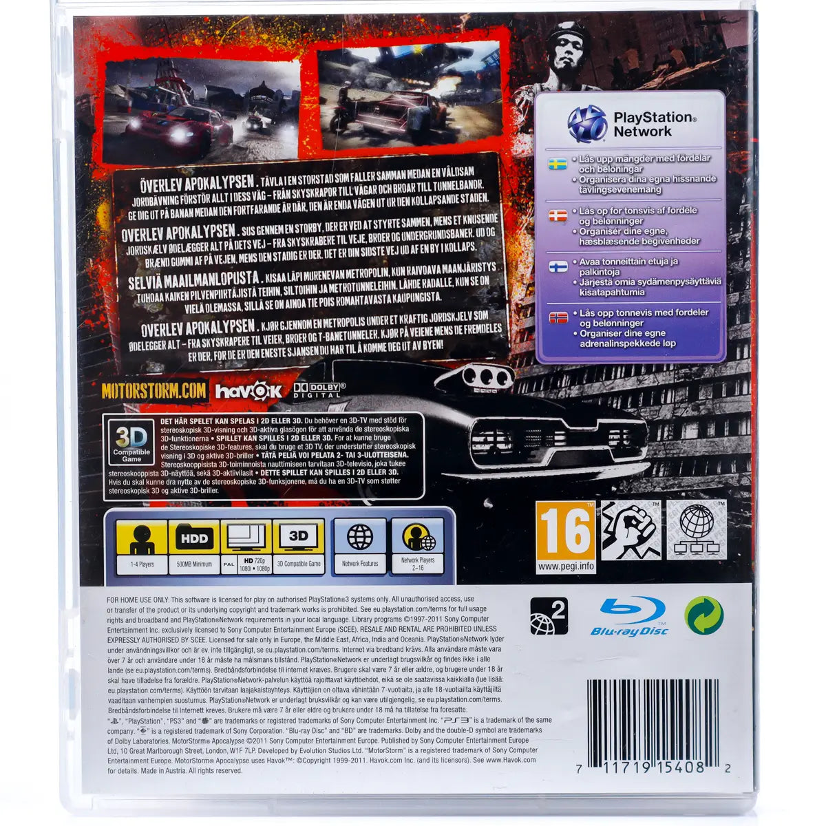 MotorStorm: Apocalypse - PS3 spill - Retrospillkongen