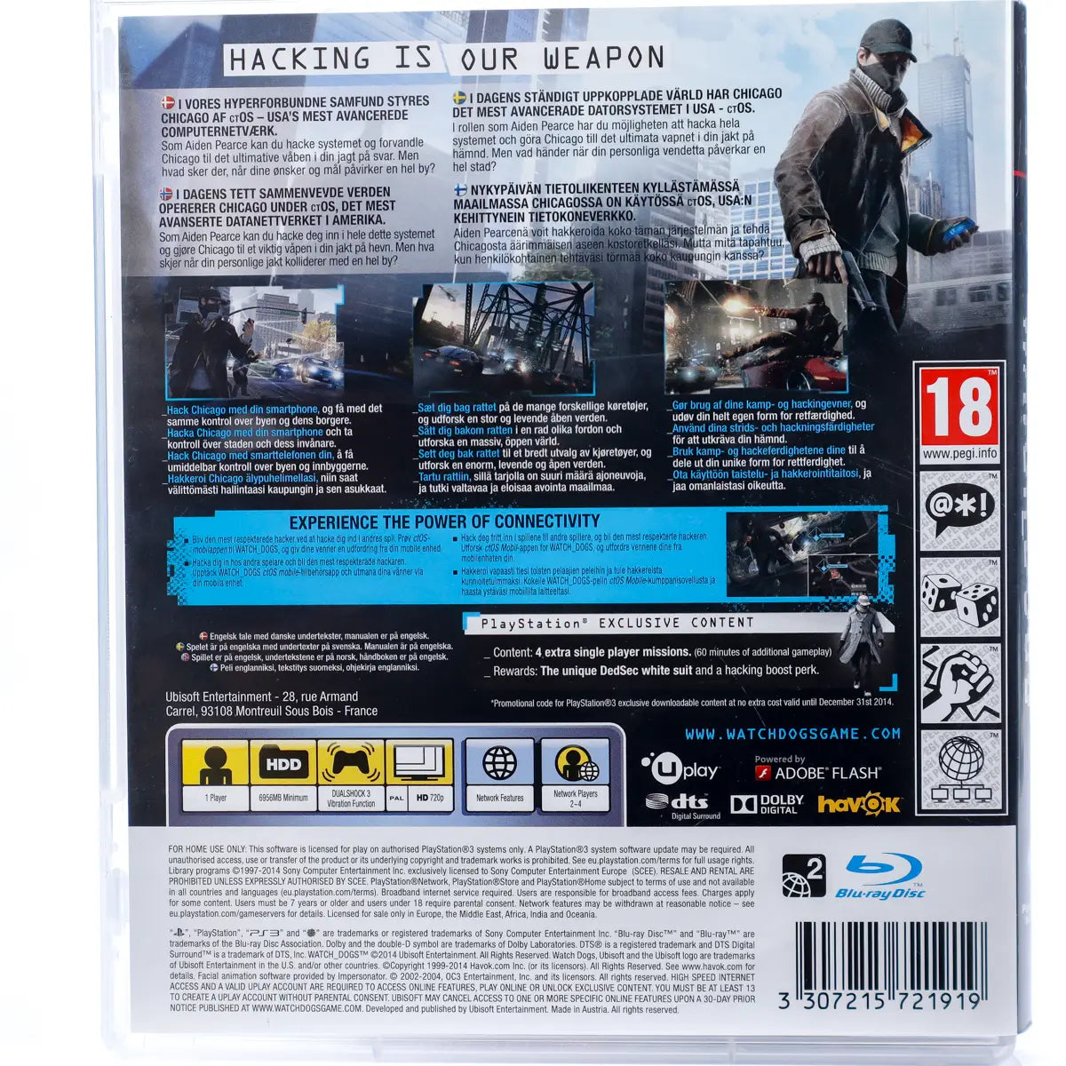 Watch Dogs - PS3 spill - Retrospillkongen