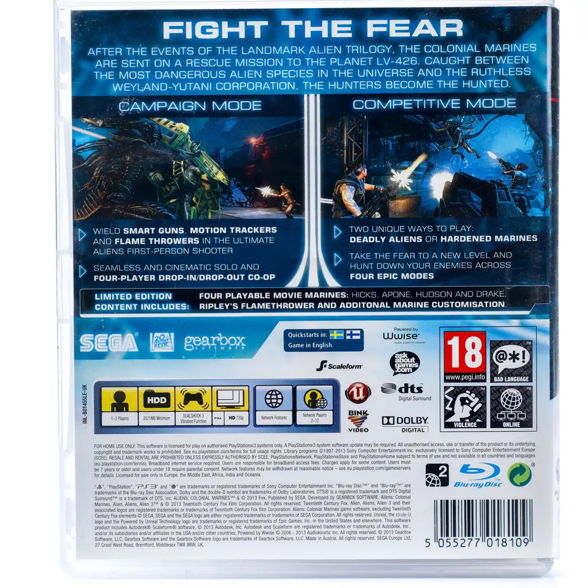 Aliens: Colonial Marines - PS3 spill - Retrospillkongen