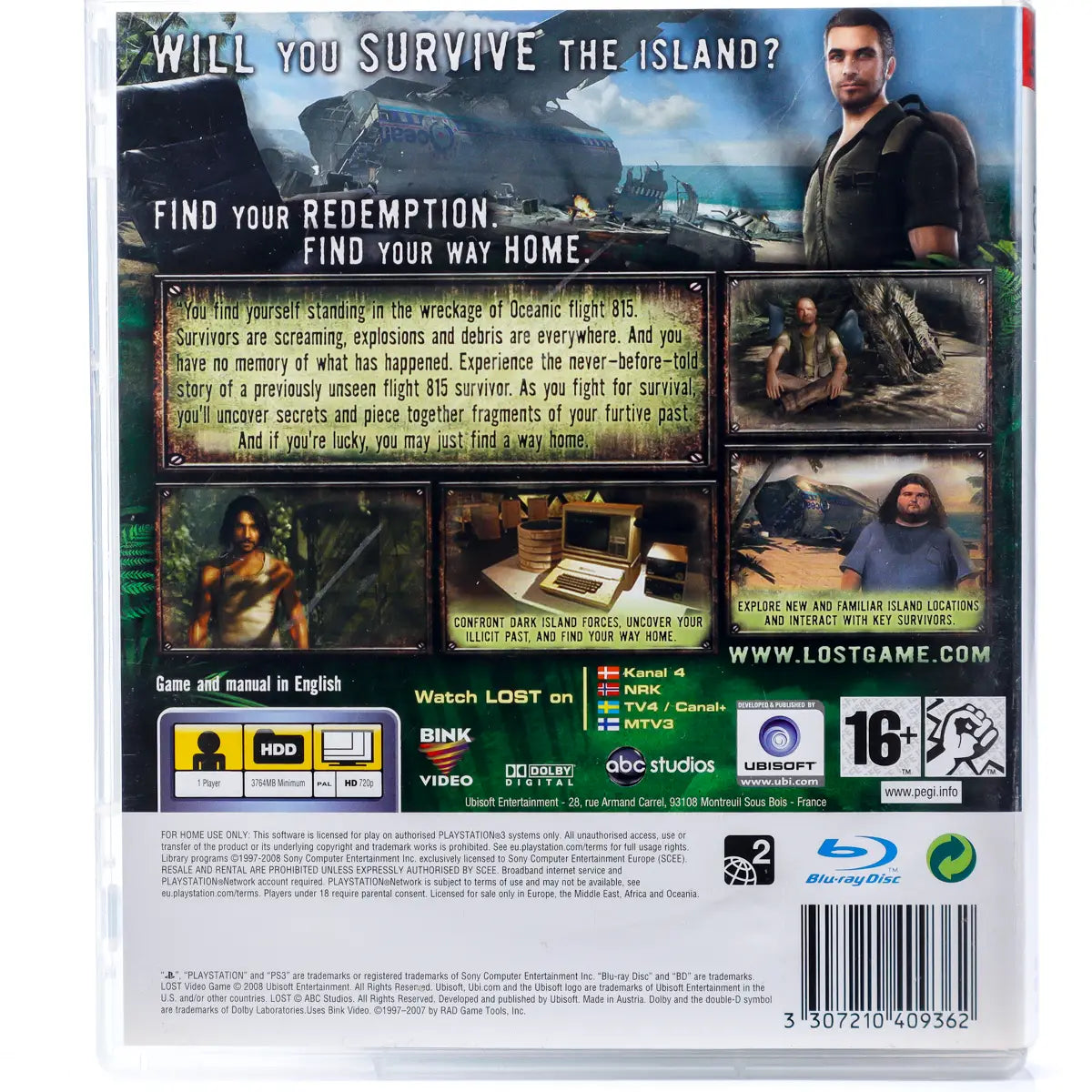 Lost: The Video Game - PS3 spill - Retrospillkongen