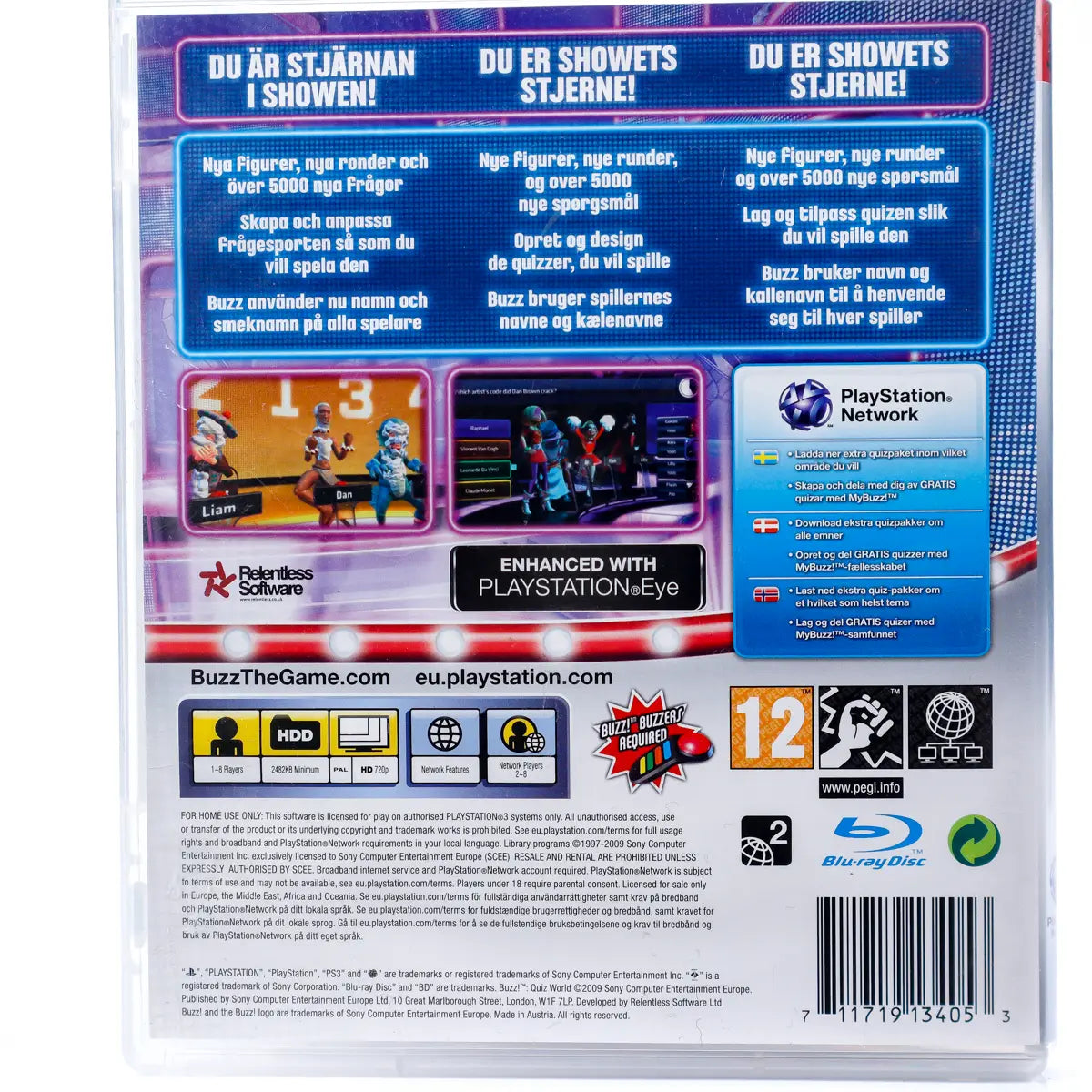 Buzz! Quiz World - PS3 spill - Retrospillkongen