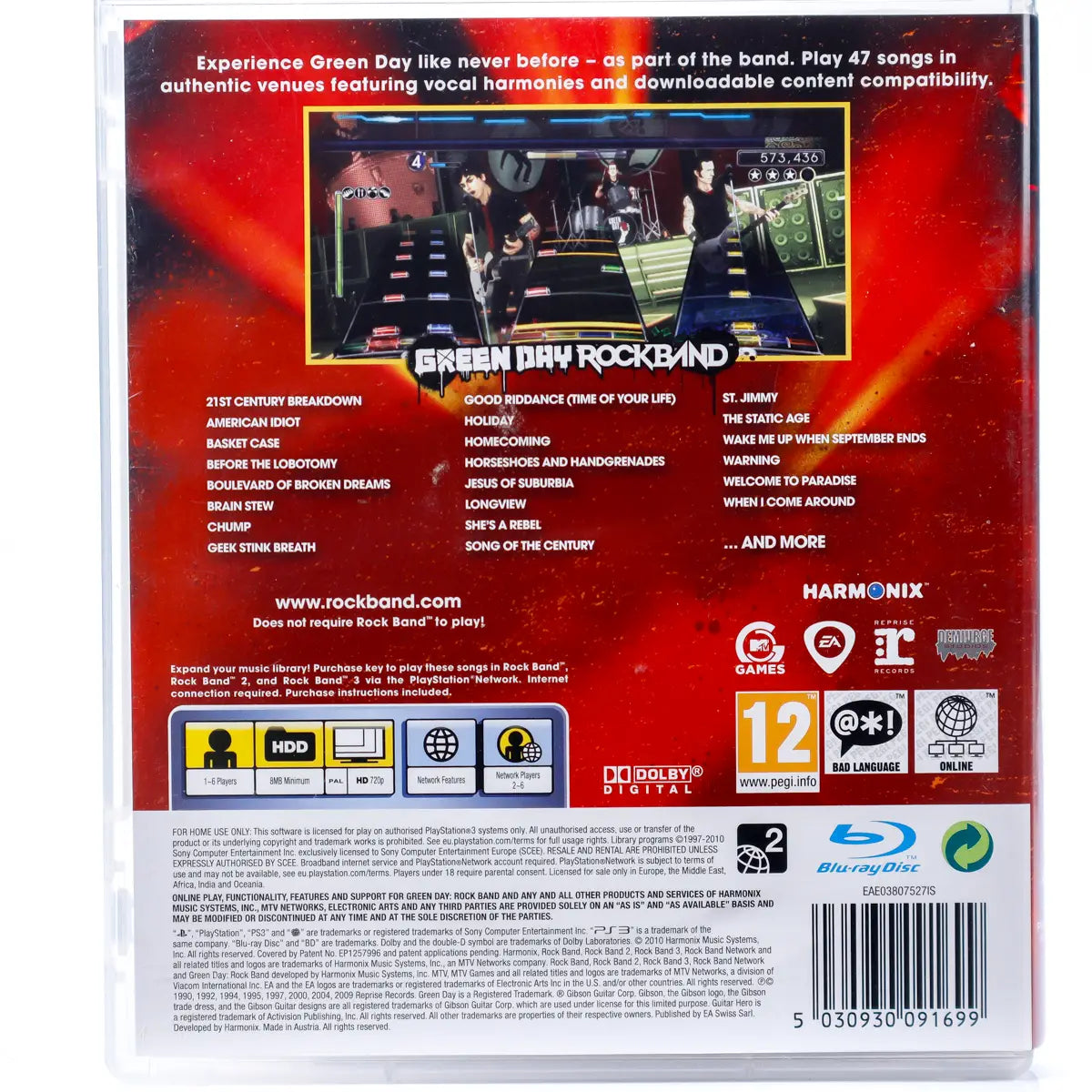 Green Day: Rock Band - PS3 spill - Retrospillkongen