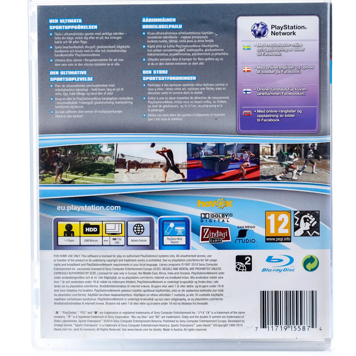 Sports Champions - PS3 spill - Retrospillkongen