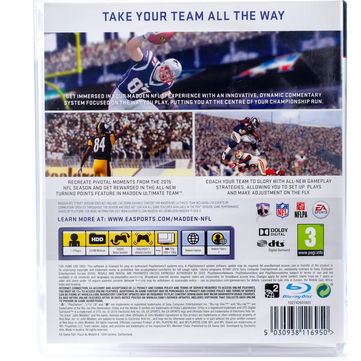 Madden NFL 17 - PS3 spill - Retrospillkongen