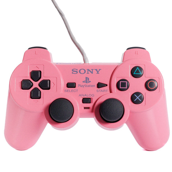 Original Sony PlayStation 2 DualShock Kontroll - Rosa / PS2 - Retrospillkongen