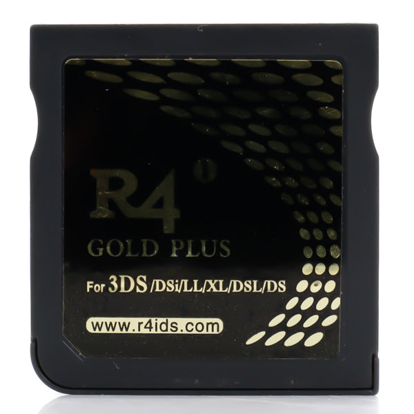 R4 Gold Plus for 3DS /DSi/LL/DSL/DS - Retrospillkongen