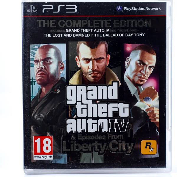 Grand Theft Auto IV: The Complete Edition - PS3 spill