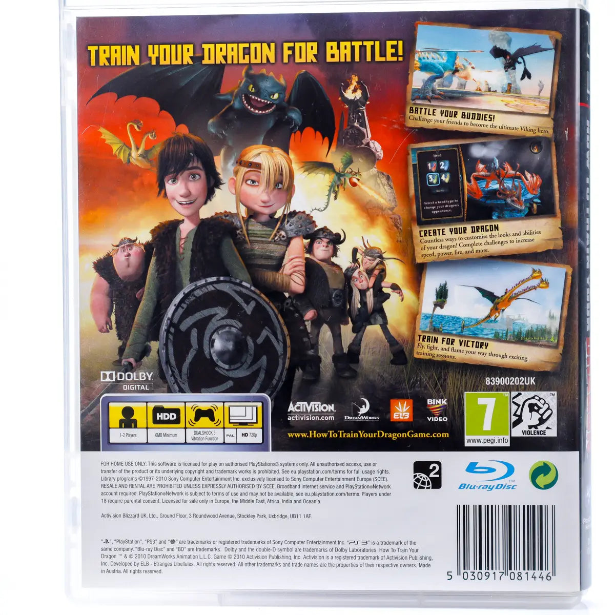 How to Train Your Dragon - PS3 spill - Retrospillkongen