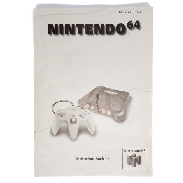 Nintendo 64 Manual - Retrospillkongen
