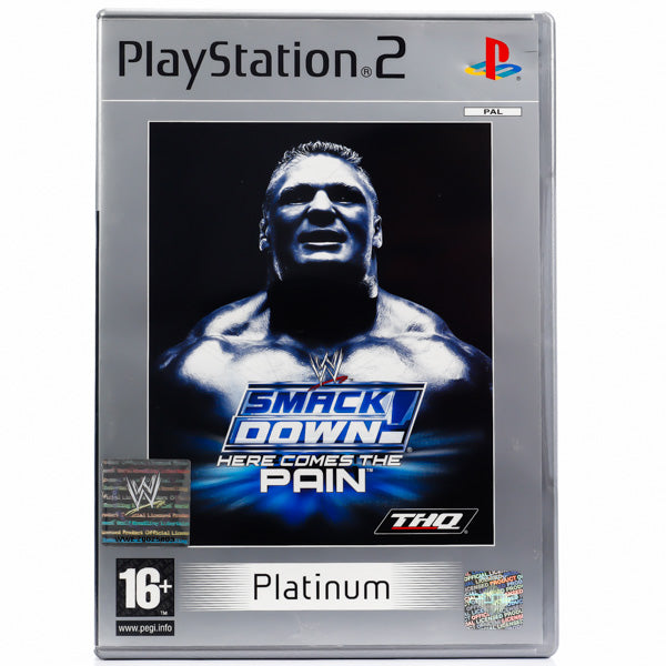 Renovert SmackDown! Here Comes the Pain - PS2 spill - Retrospillkongen