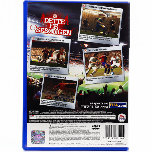 Renovert FIFA 07 - PS2 spill - Retrospillkongen