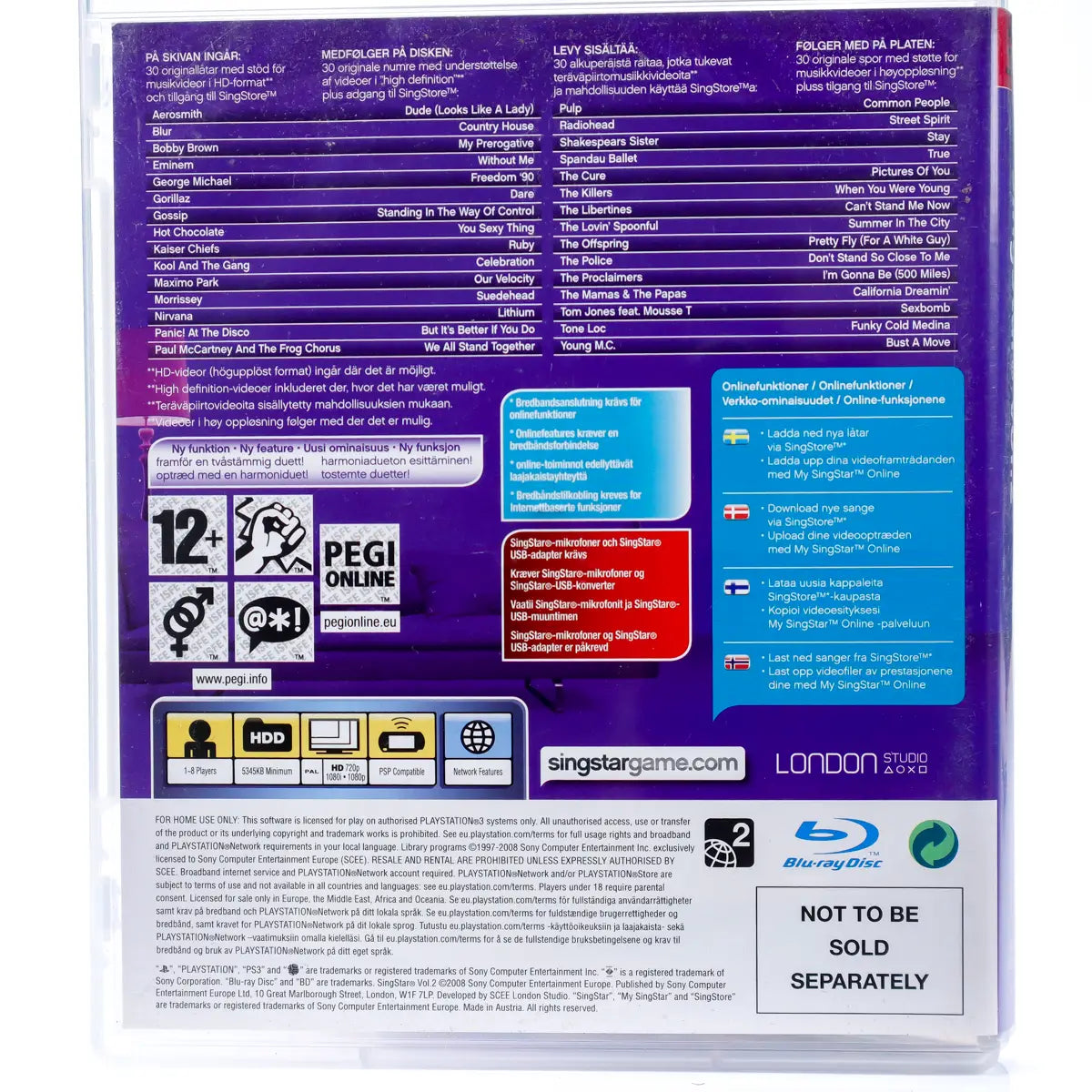 SingStar: Vol.2 - PS3 spill - Retrospillkongen