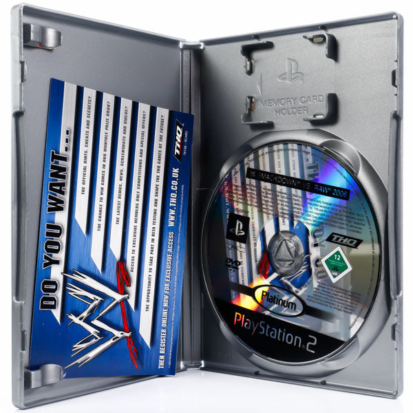 Renovert WWE Smackdown vs. Raw 2006 - PS2 spill - Retrospillkongen