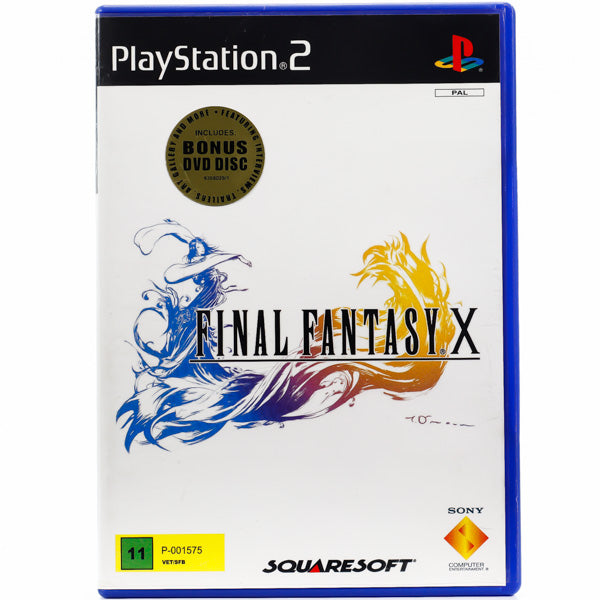 Renovert Final Fantasy X - PS2 spill - Retrospillkongen
