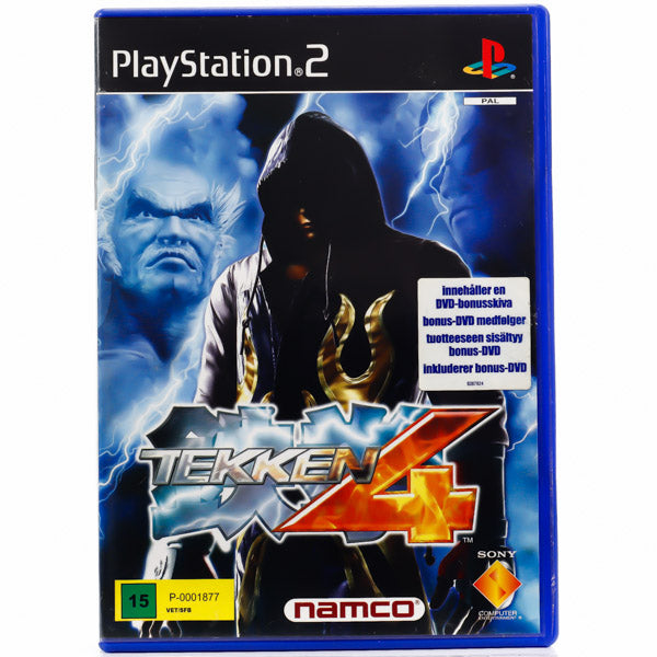 Renovert Tekken 4 - PS2 spill - Retrospillkongen