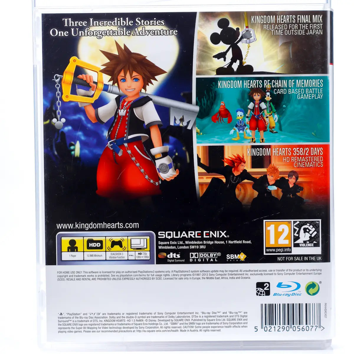 Kingdom Hearts HD 1.5 Remix - PS3 spill - Retrospillkongen