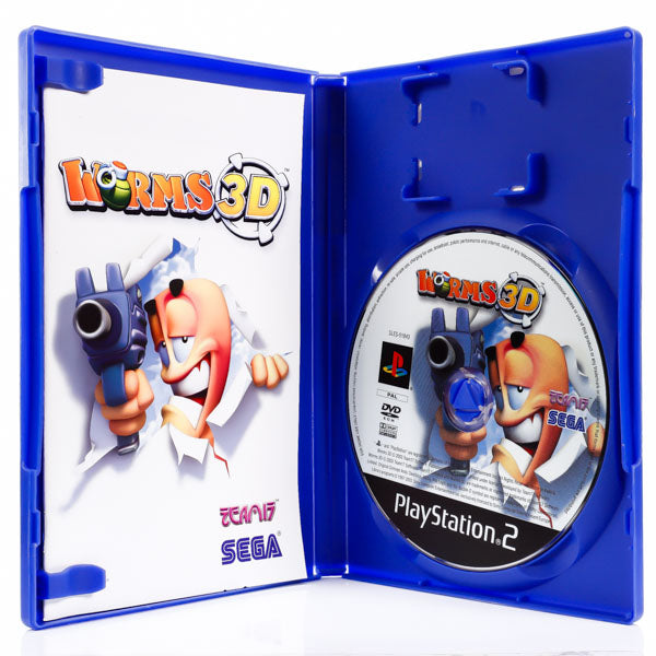 Renovert Worms 3D - PS2 Spill - Retrospillkongen