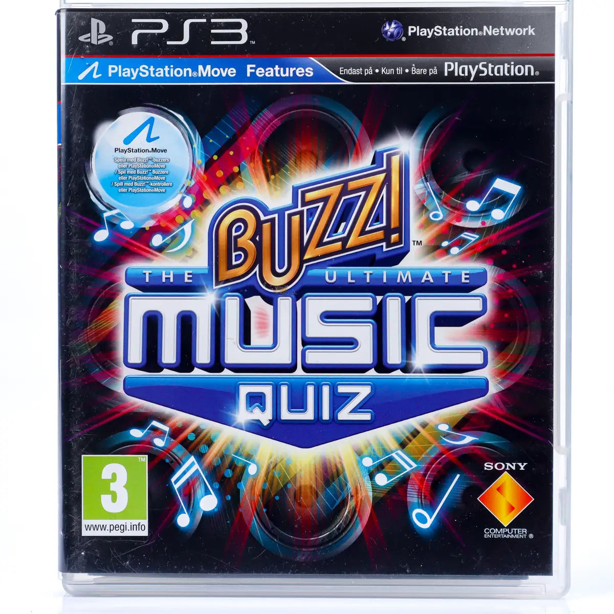 Buzz! The Ultimate Music Quiz - PS3 spill - Retrospillkongen