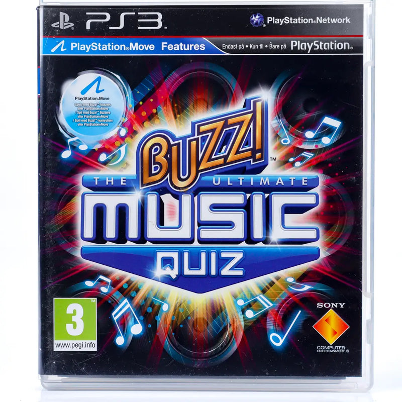 Buzz! The Ultimate Music Quiz - PS3 spill