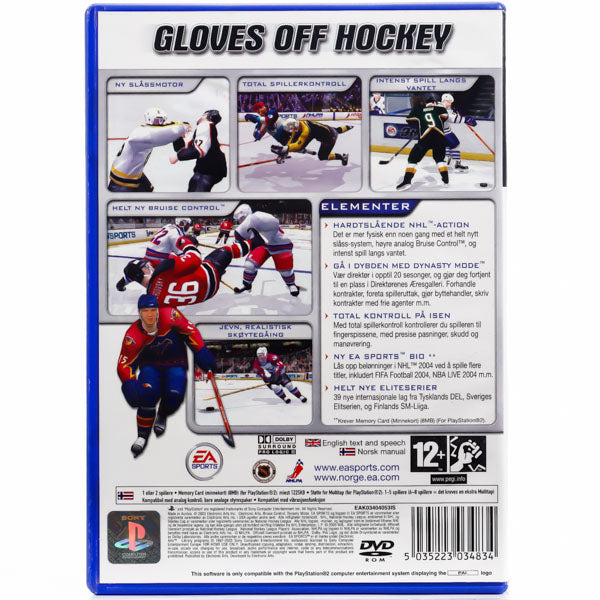 Renovert NHL 2004 - PS2 Spill - Retrospillkongen