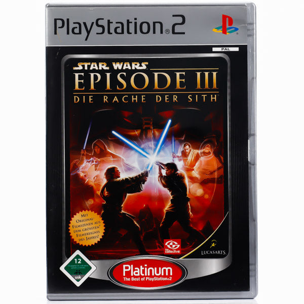 Renovert Star Wars: Episode III - Revenge of the Sith - PS2 spill - Retrospillkongen