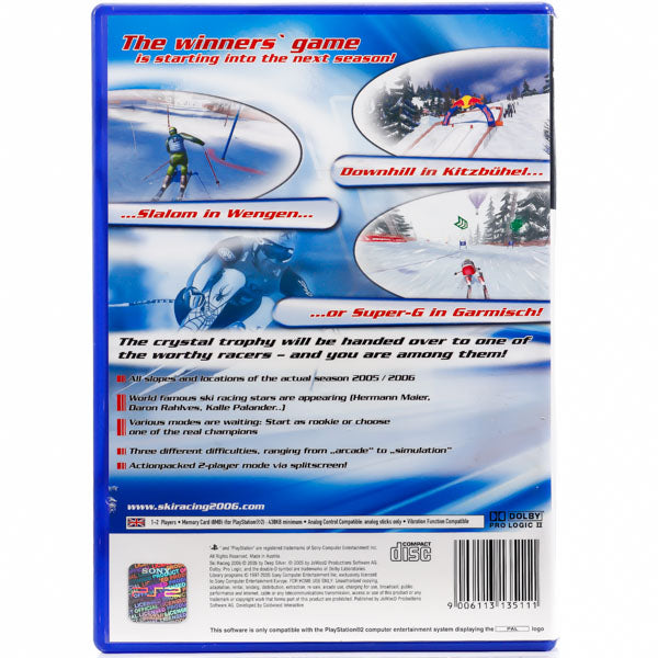 Renovert Ski Racing 2006: Featuring Hermann Maier - PS2 Spill - Retrospillkongen