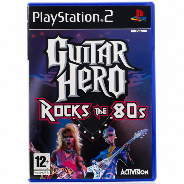 Renovert Guitar Hero: Rocks the 80s - PS2 Spill - Retrospillkongen