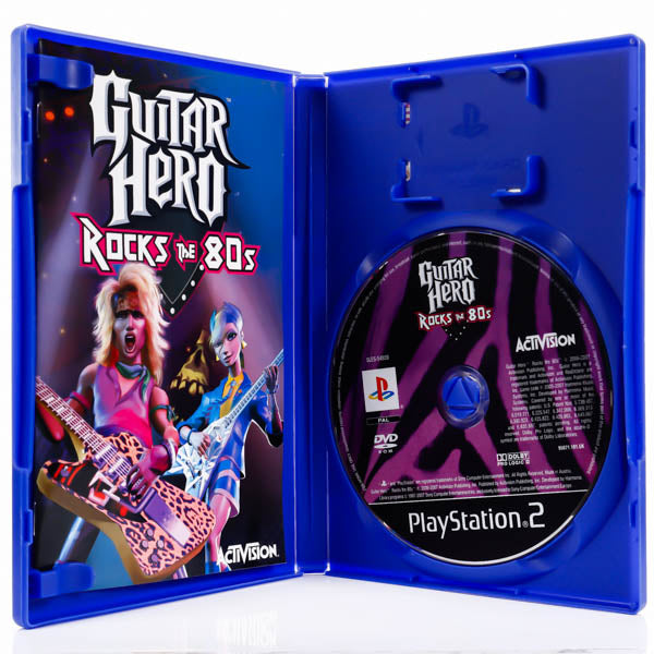 Renovert Guitar Hero: Rocks the 80s - PS2 Spill - Retrospillkongen