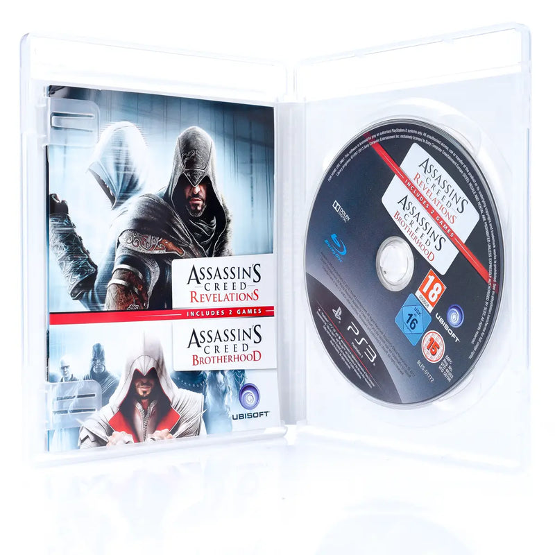 Assassin's Creed: Revelations + Assassin's Creed: Brotherhood - PS3 spill