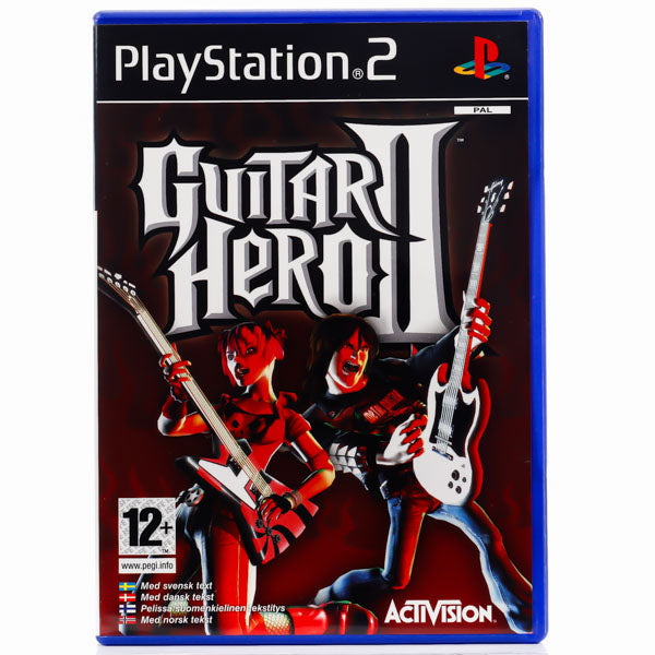 Renovert Guitar Hero II - PS2 Spill - Retrospillkongen
