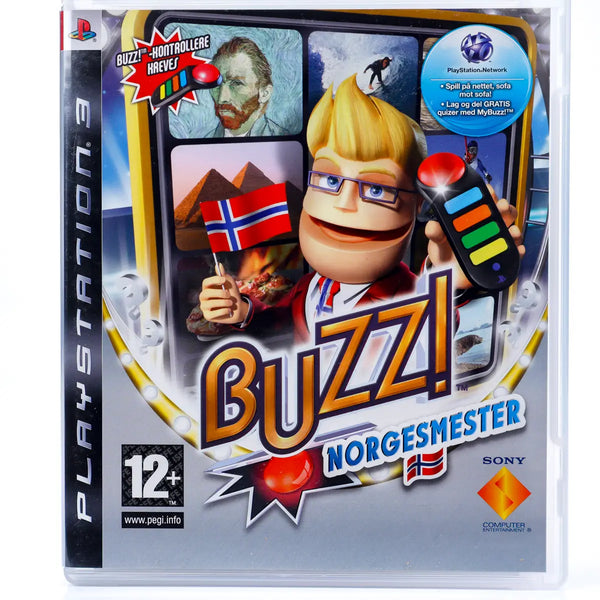 Buzz! Norgesmester - PS3 spill