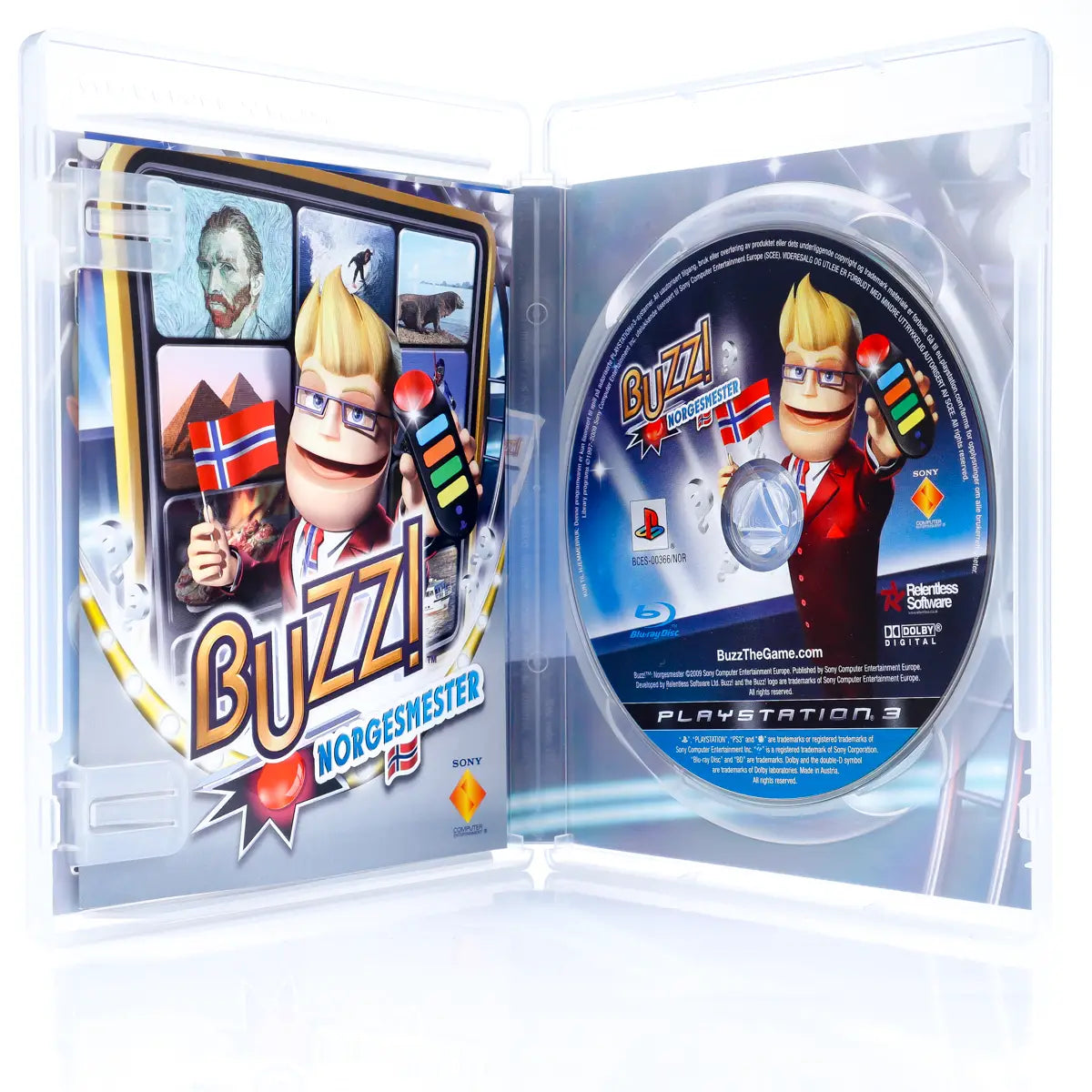 Buzz! Norgesmester - PS3 spill - Retrospillkongen