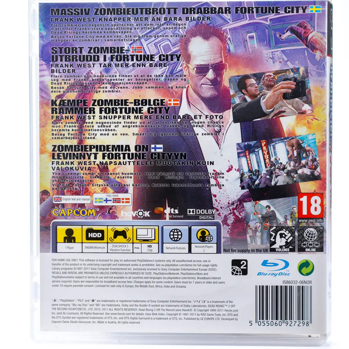 Dead Rising 2: Off The Record - PS3 spill - Retrospillkongen
