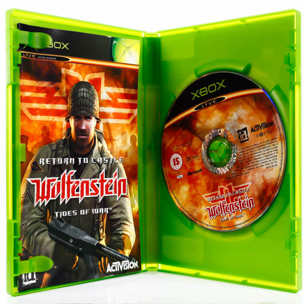 Renovert Return to Castle Wolfenstein: Tides of War  - Xbox Original-spill - Retrospillkongen