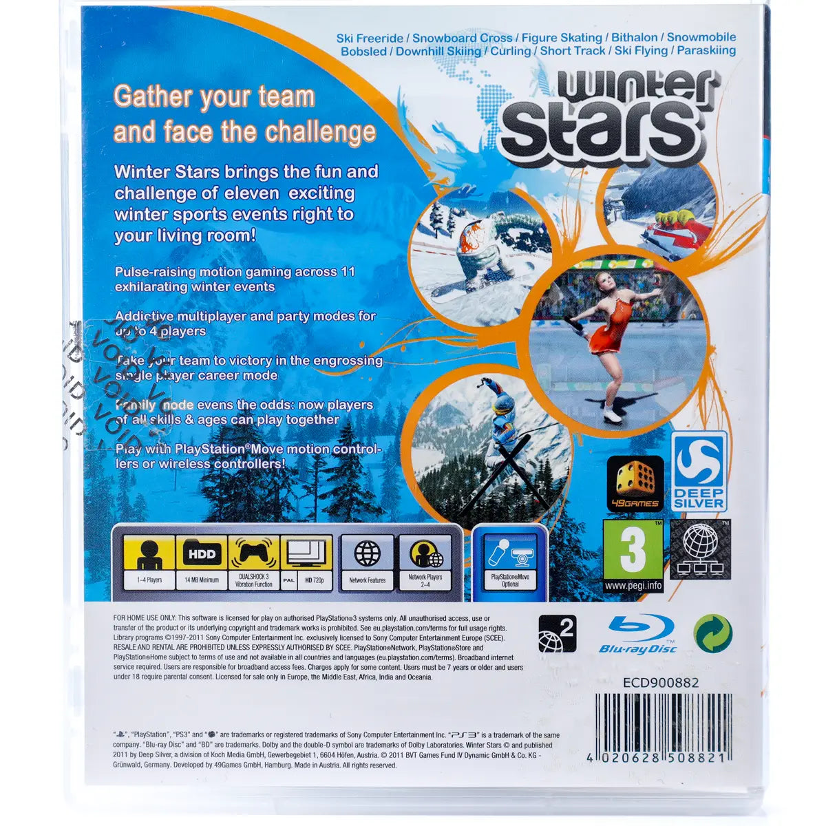 Winter Stars - PS3 spill - Retrospillkongen