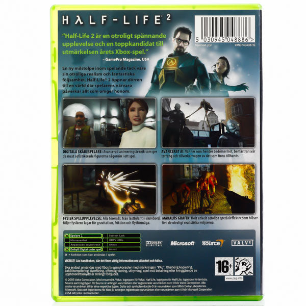 Hl2 Half Life Switch Valve Half Life Xbox One X XBOX 360 Half-Life