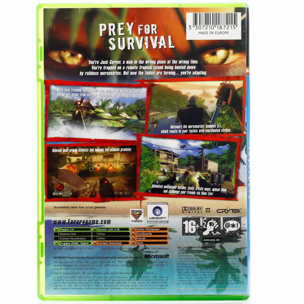 Renovert Far Cry: Instincts - Xbox Original-spill - Retrospillkongen