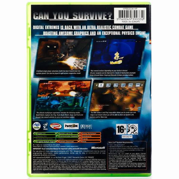Renovert Pariah - Xbox Original-spill - Retrospillkongen