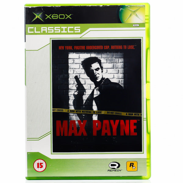 Renovert Max Payne - Xbox spill - Retrospillkongen