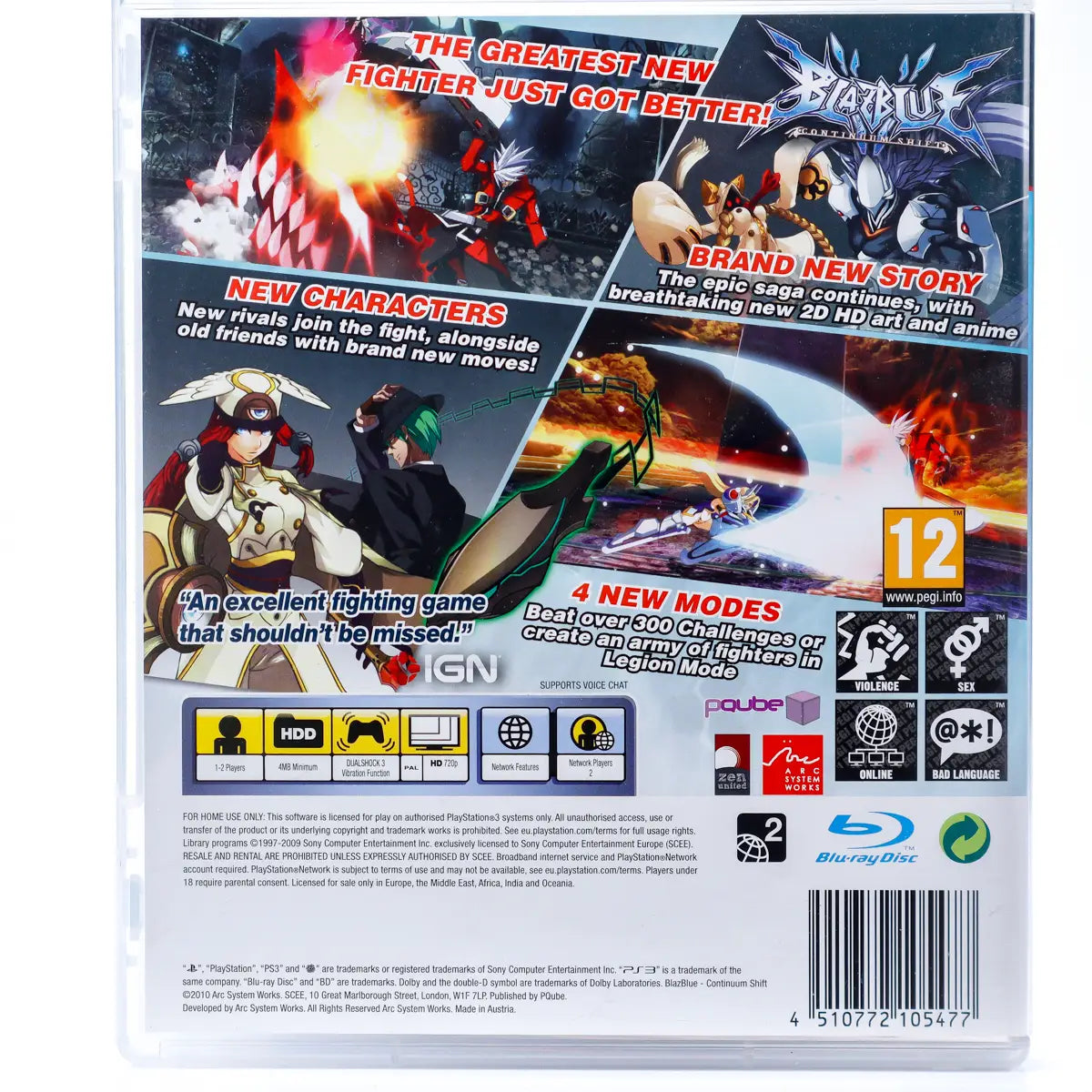 BlazBlue: Continuum Shift - PS3 spill - Retrospillkongen