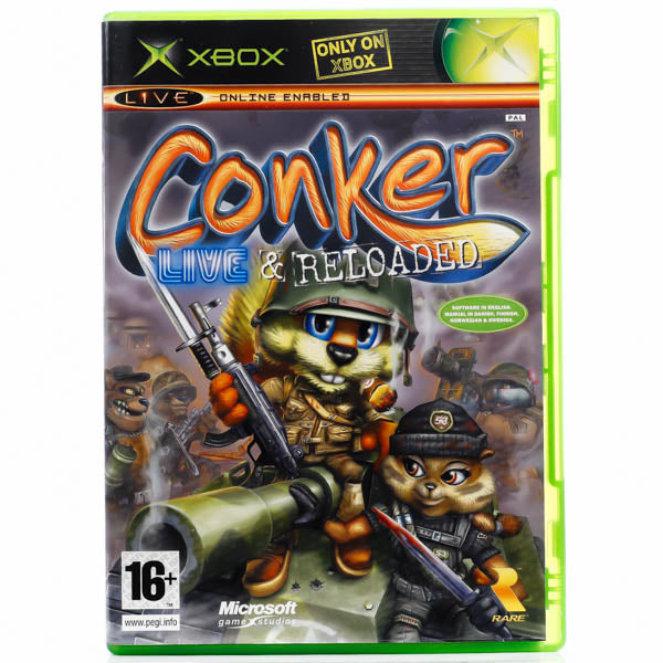 Renovert Conker: Live & Reloaded - Xbox Original-spill - Retrospillkongen