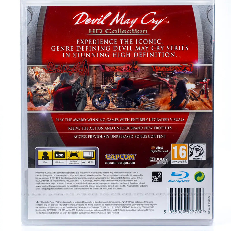 Devil May Cry: HD Collection - PS3 spill (Forseglet)