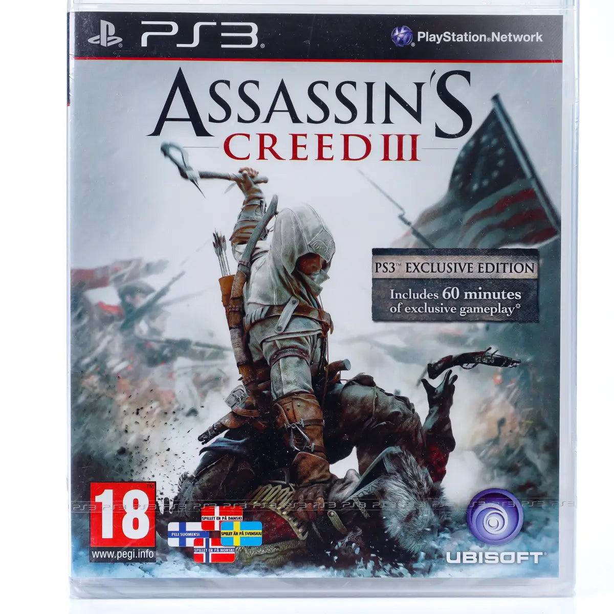 Assassin's Creed III - PS3 spill (Forseglet) - Retrospillkongen