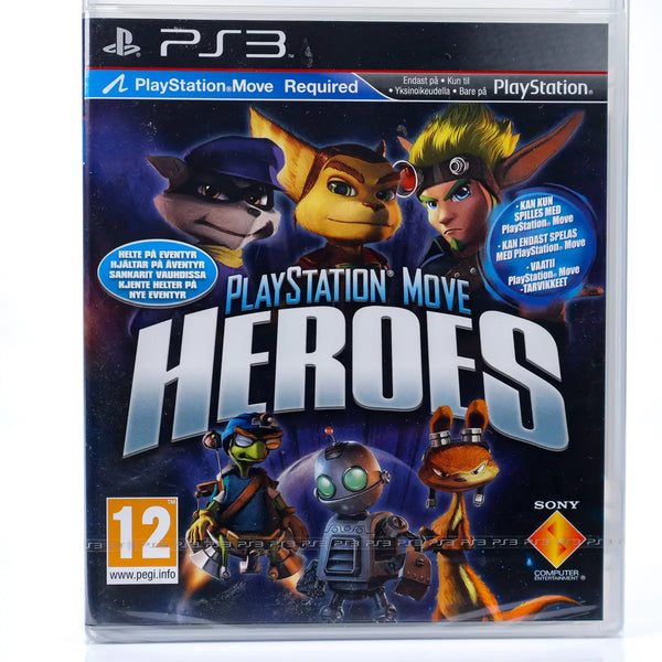 PlayStation Move Heroes - PS3 spill (Forseglet)