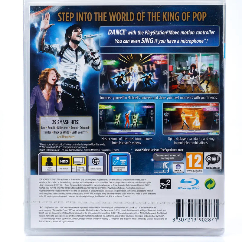 Michael Jackson: The Experience - PS3 spill (Forseglet)