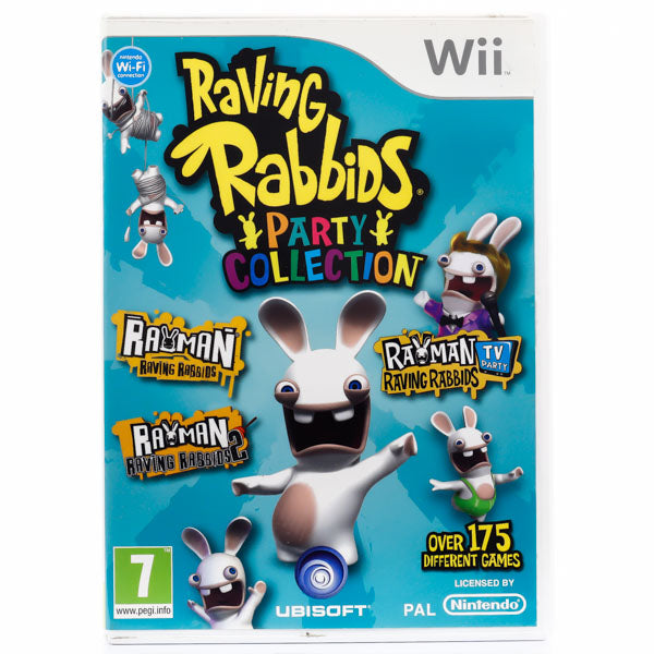 Renovert Raving Rabbids Party Collection - Wii spill - Retrospillkongen