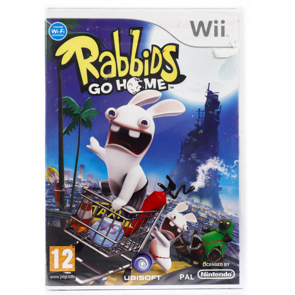 Rabbids Go Home (Forseglet)- Wii spill - Retrospillkongen