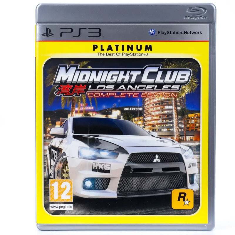 Midnight Club Los Angeles Complete Edition - PS3 spill